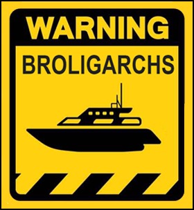 warning broligarchs sign